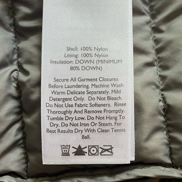 Eddie Bauer EB650 Navy Down Vest EUC - Picture 7 of 13